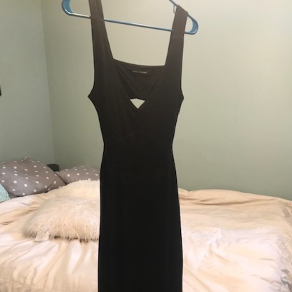 French Connection Maxi Dress w/Peep Back